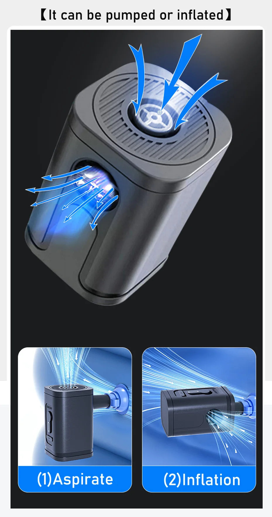 Vacuum Travel Backpack