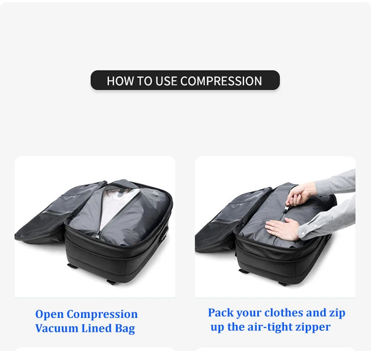 Vacuum Travel Backpack